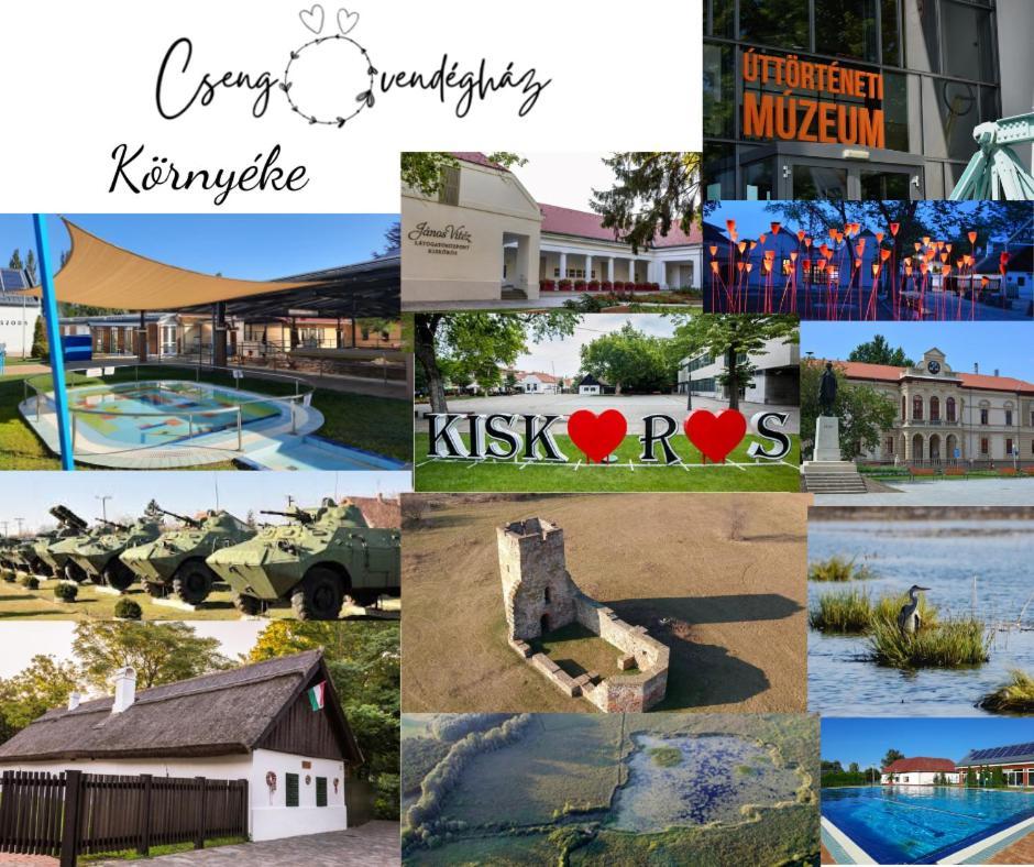 Csengő Vendégház Kiskoros Esterno foto